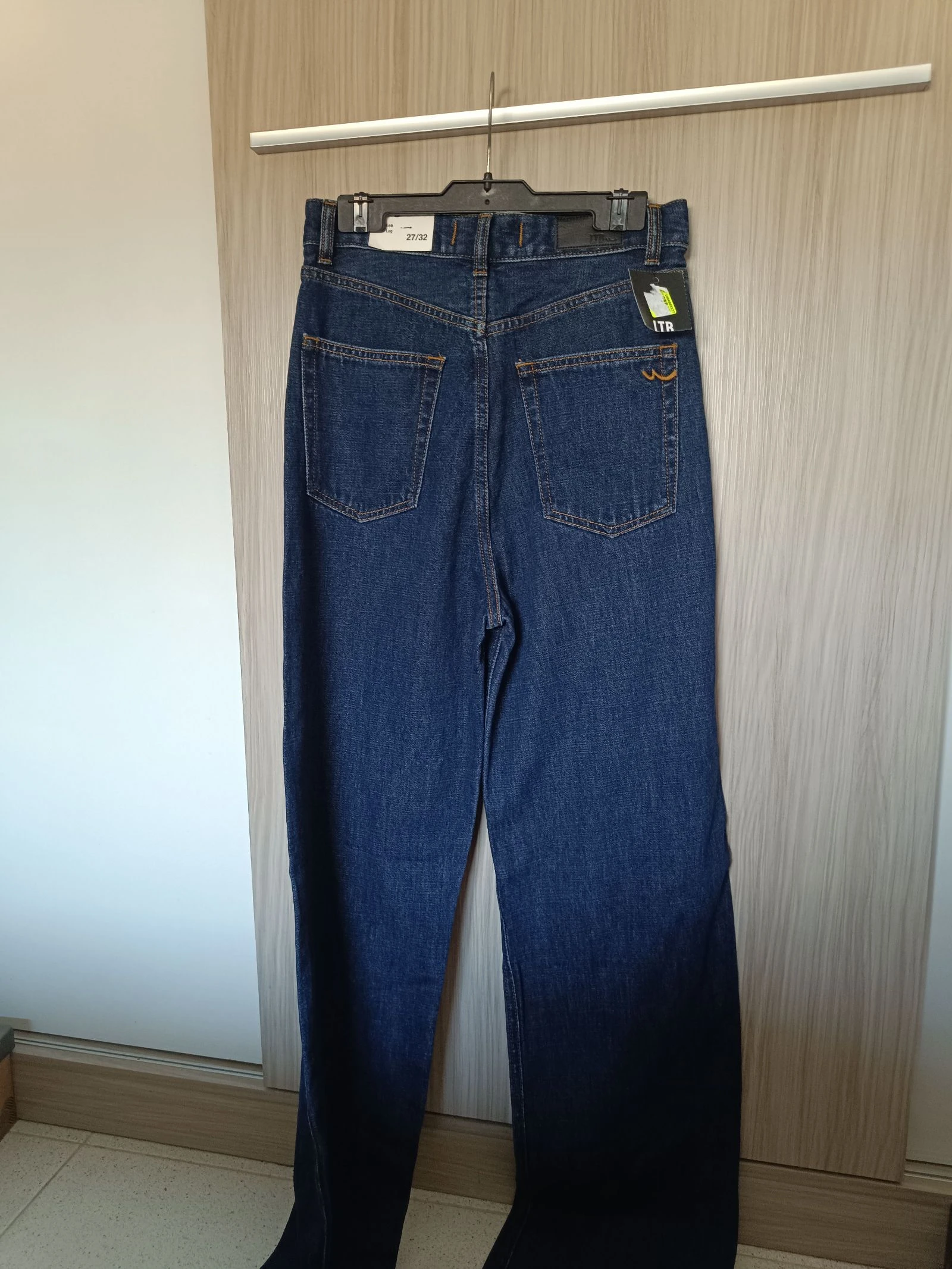 Vaqueros LTB wide leg tiro alto azul oscuro, nuevos con etiqueta. – photo 5